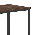 vidaXL Porte-vêtements avec étagères chêne marron bois d'ingénierie
