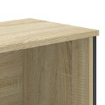 vidaXL Bibliothèque chêne sonoma 80x31x169 cm bois d'ingénierie