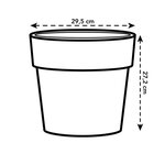 B.for Original Rond 30 living noir