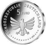 Pièce de monnaie 5 euro Allemagne 2022 F BE – Royaume des insectes