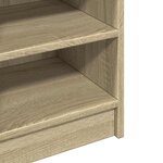vidaXL Armoire d'évier chêne sonoma 90x29x55 cm bois d'ingénierie