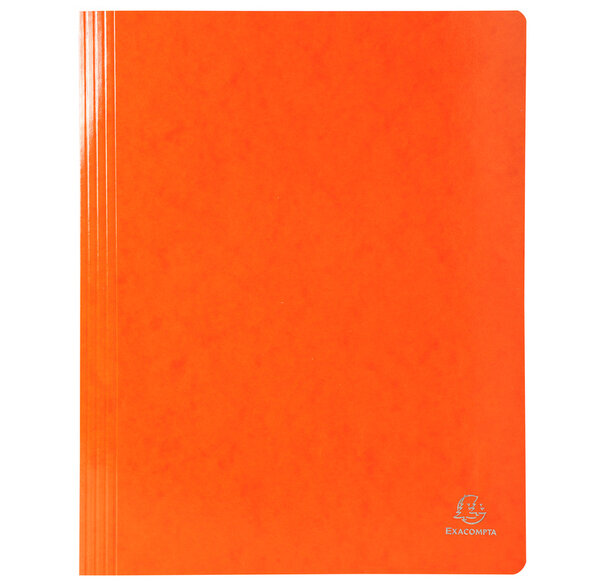 Chemise à lamelles A4 Iderama orange EXACOMPTA