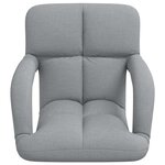 vidaXL Chaise de sol réglable avec accoudoir