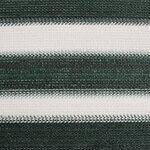 vidaXL Filet brise-vue vert et blanc 2x25 m PEHD 75 g/m²