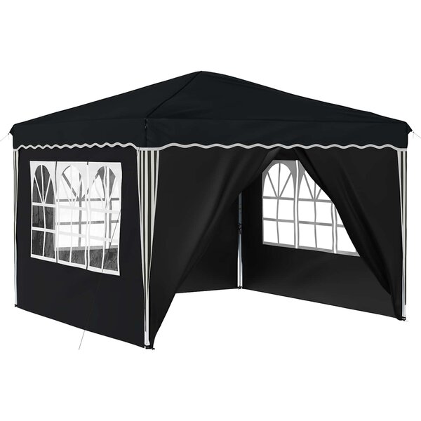 vidaXL Tente de fête pop-up 288 x 288 x 245 cm Anthracite Tissu Oxford