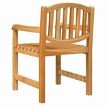 vidaXL Chaises de jardin lot de 2 58x59x88 cm bois de teck solide