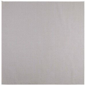 vidaXL Tapis de surface Carré HUARTE Crème 240 x 240 cm Polyester