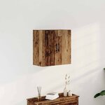 vidaXL Meuble mural Bois ancien 60 x 31 x 60 cm Bois d'ingénierie
