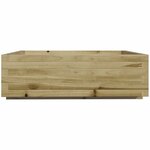 vidaXL Jardinière 80x80x26 5 cm bois de pin imprégné