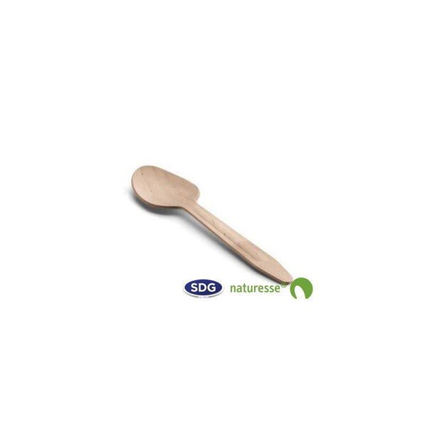 Cuillère en bois naturel 16 5 cm - sdg - lot de 2000 -  - bois
