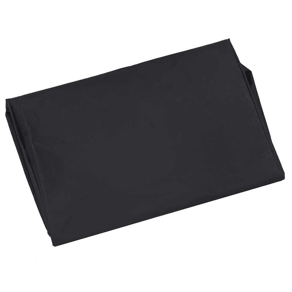 vidaXL Bâche de chariot de jardin Noir 81x41x40 cm Tissu