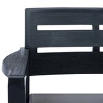 vidaXL Salon de jardin 3 Pièces Plastique Anthracite