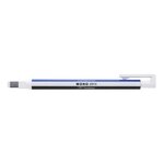 Stylo Gomme MONO zero classique pointe rectangulaire 2 5 x 5mm blanc/bleu/noir x 5 TOMBOW