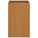 vidaXL Jardinière 52x48x75 cm acier corten