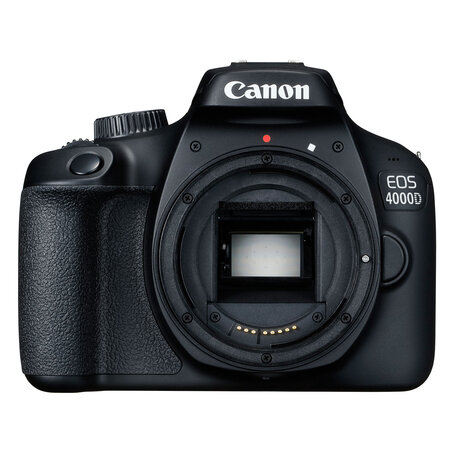 Canon eos 4000d boîtier d'appareil-photo slr 18 mp 5184 x 3456 pixels noir