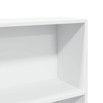 vidaXL Bibliothèque blanc 80x24x143 cm bois d'ingénierie