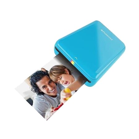 Polaroid imprimante photo portable zip bleue