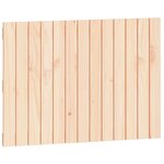 vidaXL Tête de lit murale 82 5x3x60 cm Bois massif de pin