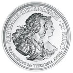 Pièce de monnaie 20 euro autriche 2017 argent be – marie-thérèse (justice et caractère)