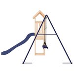 vidaXL Aire de jeux d'extérieur bois de pin massif