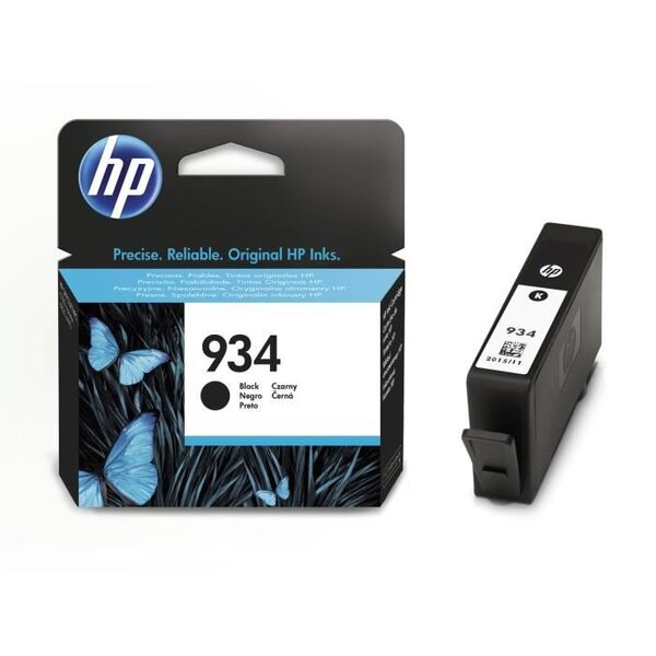 Hp 934 cartouche d'encre noire authentique pour hp officejet 6230/6820/6830 (c2p19ae)