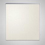 Store enrouleur occultant 120 x 230 cm crème