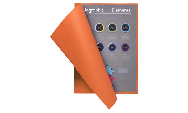 Paquet de 100 chemises FLASH 220 100  recyclé - 24x32cm EXACOMPTA