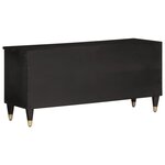 vidaXL Meuble TV 100x33x46 cm bois massif de manguier
