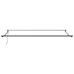 vidaXL Stores automatiques repliables rouges 400x300 cm