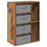 vidaXL Buffet Bois ancien 60 x 33 5 x 84 cm