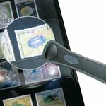 Loupe de lecture 75mm sans contour  lumineuse LED.