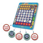 LEXIBOOK - TOY STORY 4 - Tablette Educative & Bilingue - Français, Anglais - Abécédaire Educatif Bilingue
