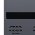 vidaXL Buffet haut anthracite 68x39x101 5 cm acier