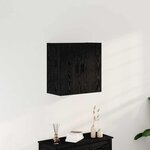 vidaXL Meuble mural Chêne noir 60 x 31 x 60 cm Bois d'ingénierie