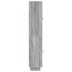 vidaXL Ensemble de Meubles 2 Pièces Sonoma gris 34 5 x 33 x 90 cm