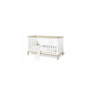 Ensemble Economique Light large 2 pièces lit de bébé évolutif commode à langer large