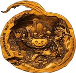 Pièce de monnaie en Argent 2000 Francs g 62.2 (2 oz) Millésime 2025 BEWITCHED PUMPKIN