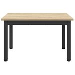 vidaXL Table basse Sonoma 60 x 50 x 36 cm Bois d'ingénierie