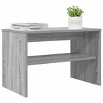 vidaXL Meuble TV Gris Sonoma 60 x 35 x 40 cm Bois d'ingénierie