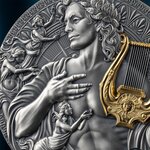 Pièce de monnaie en Argent 2000 Francs g 62.2 (2 oz) Millésime 2025 Great Greek Mythology APOLLO
