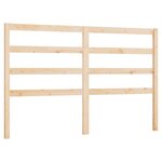 vidaXL Tête de lit 126x4x100 cm Bois massif de pin