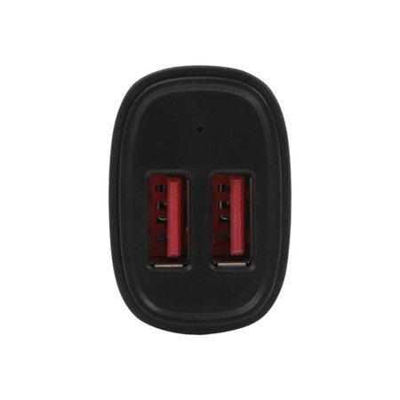 Startech.com chargeur de voiture usb à 2 ports - haute puissance (24 w/4 8 a) - noir