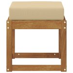 vidaXL Banc de Jardin Bois d'Acacia Massif Naturel