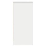 vidaXL Buffet blanc 57x34x76 cm bois d'ingénierie
