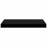 vidaXL Étagère murale flottante noir 50x23x3 8 cm MDF