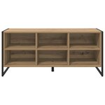 vidaXL Cabinet à chaussures Chêne artisan 60 x 35 x 44 cm