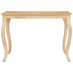 vidaXL Table basse Marron 110 x 55 x 77 cm Bois de mangue massif