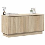 vidaXL Meuble TV Chêne Sonoma 100 x 38 x 49 cm Bois d'ingénierie