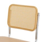 Lot de 2 chaises de salle à manger 83 x 50 x 54 cm marron 03_0006725