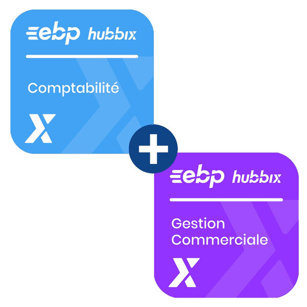 EBP Hubbix Comptabilité & Gestion Commerciale en ligne - Licence 1 an - 1 utilisateur - A télécharger